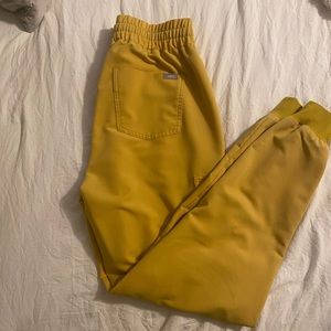 Figs M Tall Light Gold Zamora Jogger Pants